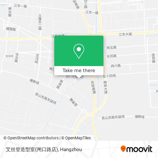 艾丝登造型室(闸口路店) map