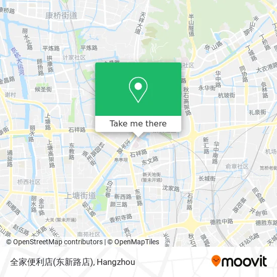 全家便利店(东新路店) map