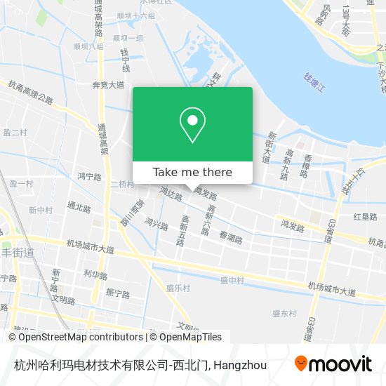 杭州哈利玛电材技术有限公司-西北门 map