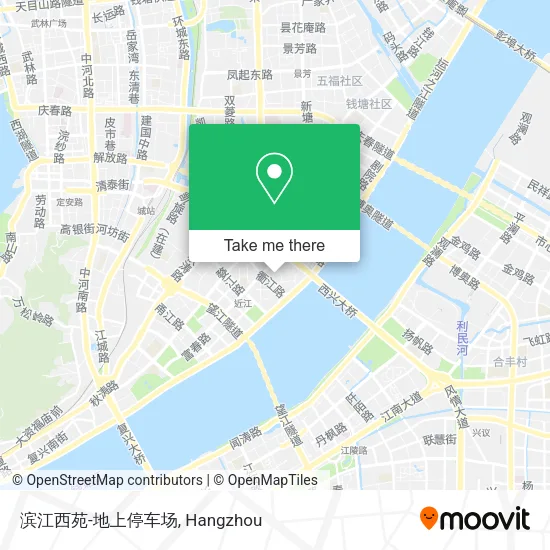 滨江西苑-地上停车场 map