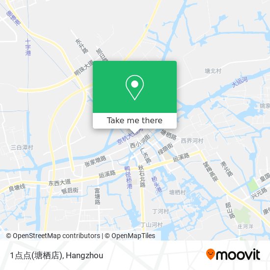 1点点(塘栖店) map