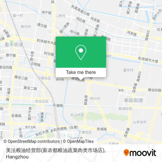 美法粮油经营部(新农都粮油蔬菜肉类市场店) map