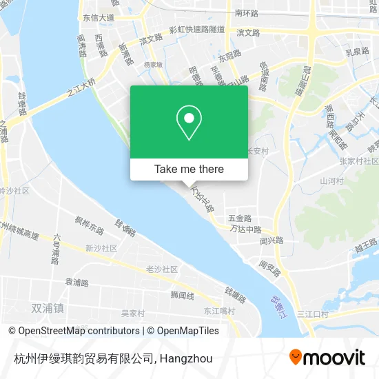 杭州伊缦琪韵贸易有限公司 map
