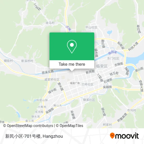 新民小区-701号楼 map
