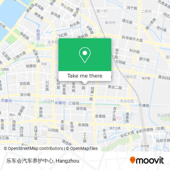 乐车会汽车养护中心 map