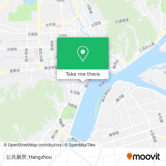 公共厕所 map