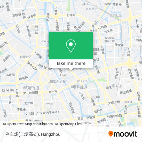 停车场(上塘高架) map