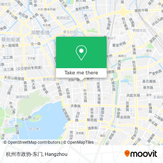 杭州市政协-东门 map