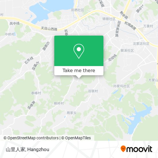 山里人家 map