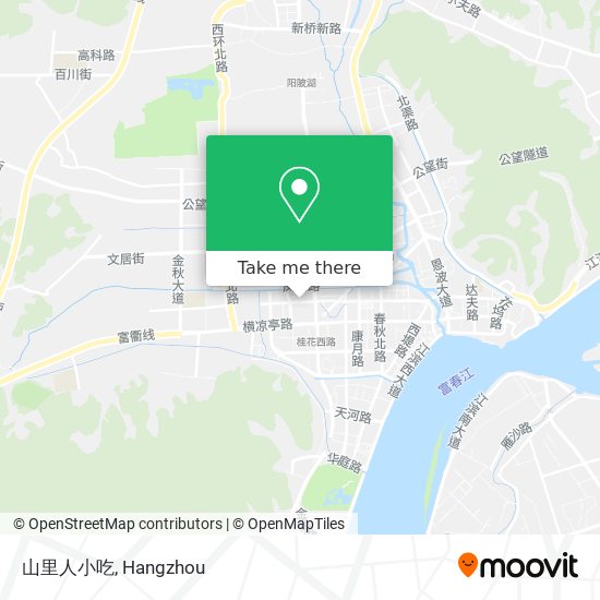 山里人小吃 map