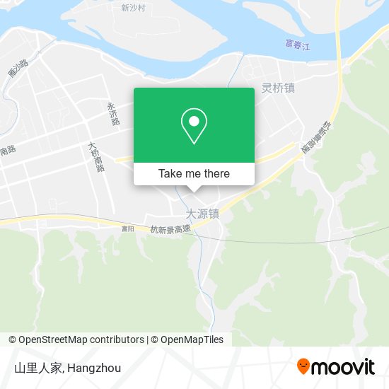 山里人家 map