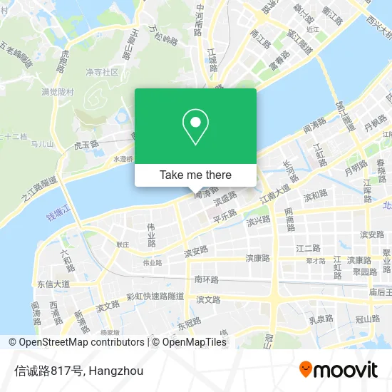 信诚路817号 map