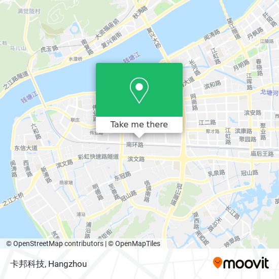 卡邦科技 map