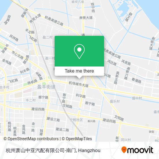 杭州萧山中亚汽配有限公司-南门 map
