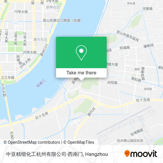 中亚精细化工杭州有限公司-西南门 map