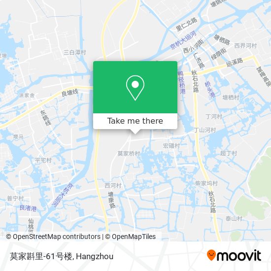 莫家斟里-61号楼 map