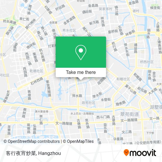 客行夜宵炒菜 map