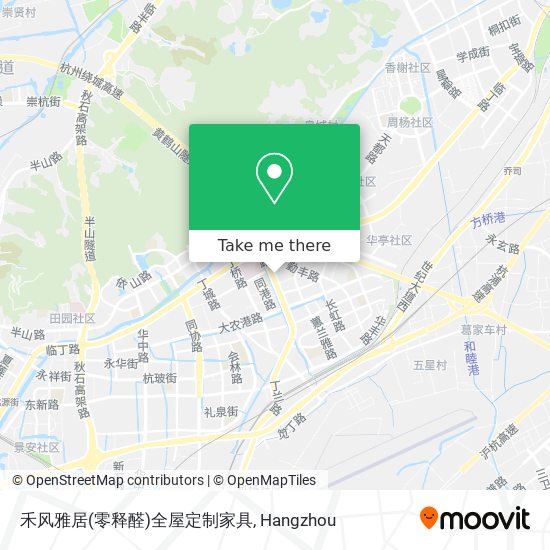 禾风雅居(零释醛)全屋定制家具 map