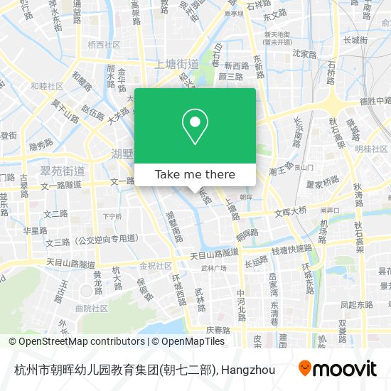 杭州市朝晖幼儿园教育集团(朝七二部) map
