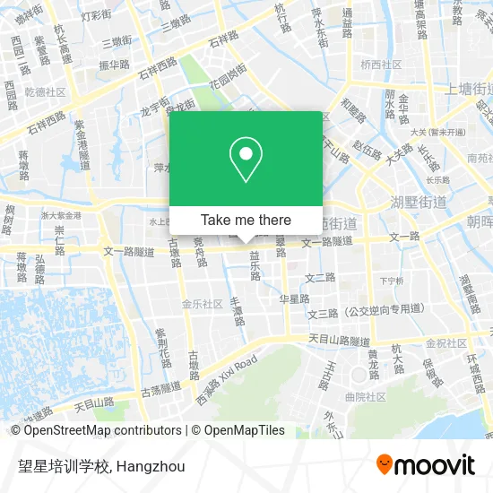 望星培训学校 map