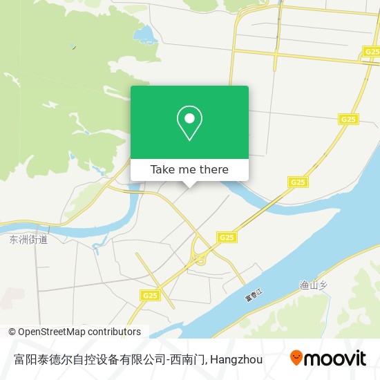 富阳泰德尔自控设备有限公司-西南门 map