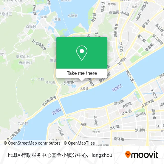 上城区行政服务中心基金小镇分中心 map