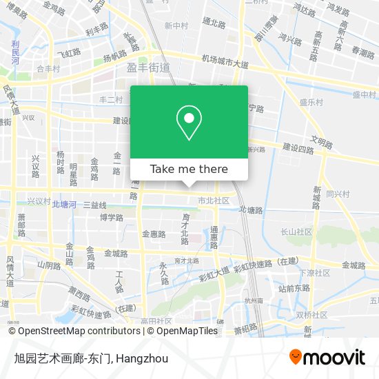 旭园艺术画廊-东门 map