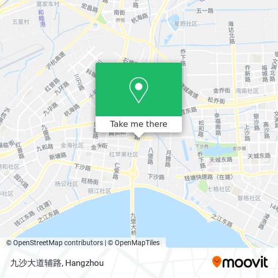 九沙大道辅路 map