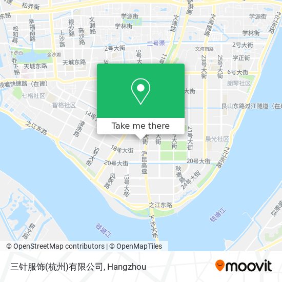 三针服饰(杭州)有限公司 map