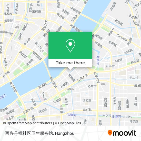 西兴丹枫社区卫生服务站 map