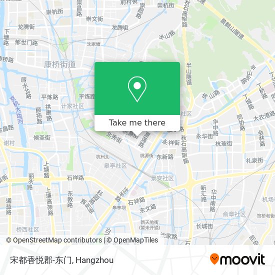 宋都香悦郡-东门 map