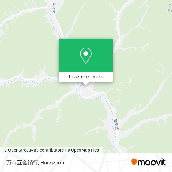 万市五金销行 map