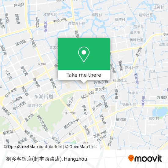 桐乡客饭店(超丰西路店) map
