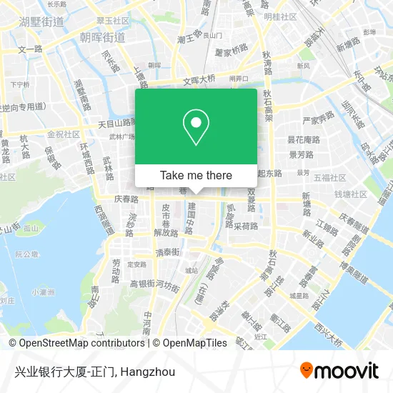 兴业银行大厦-正门 map