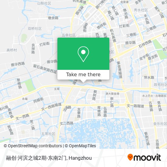融创·河滨之城2期-东南2门 map