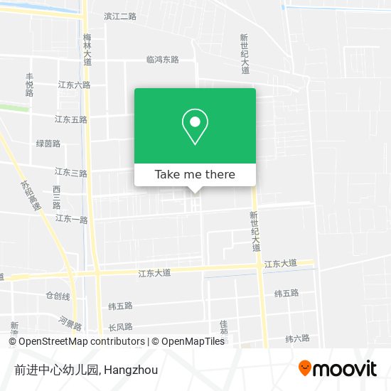 前进中心幼儿园 map