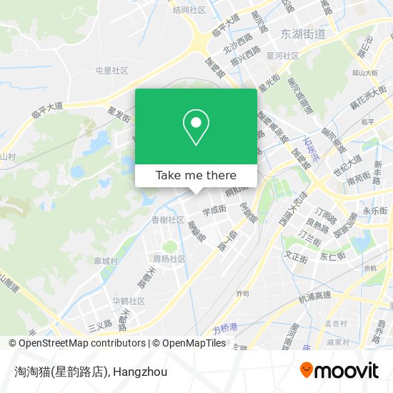 淘淘猫(星韵路店) map