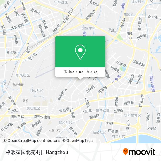 格畈家园北苑4排 map