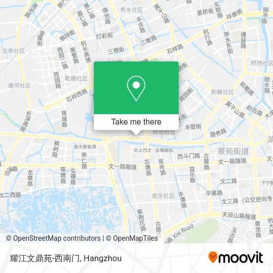 耀江文鼎苑-西南门 map