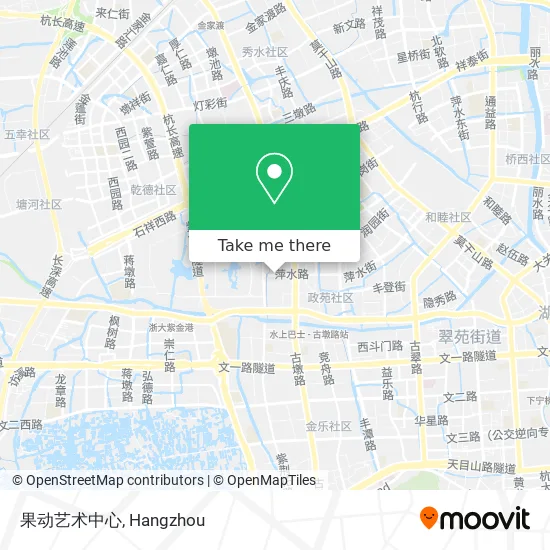果动艺术中心 map
