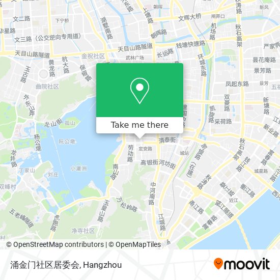 涌金门社区居委会 map