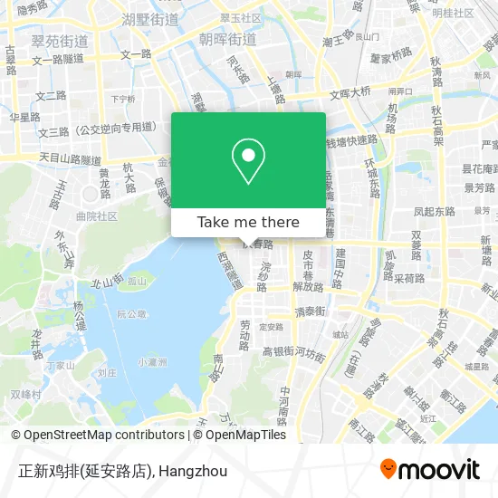 正新鸡排(延安路店) map