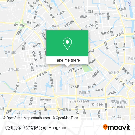 杭州贵帝商贸有限公司 map