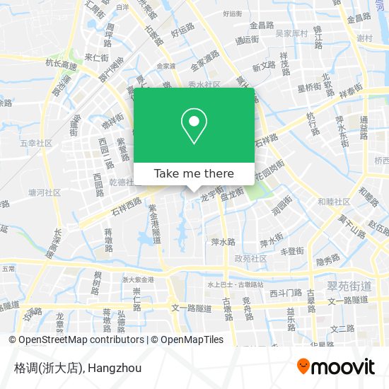 格调(浙大店) map