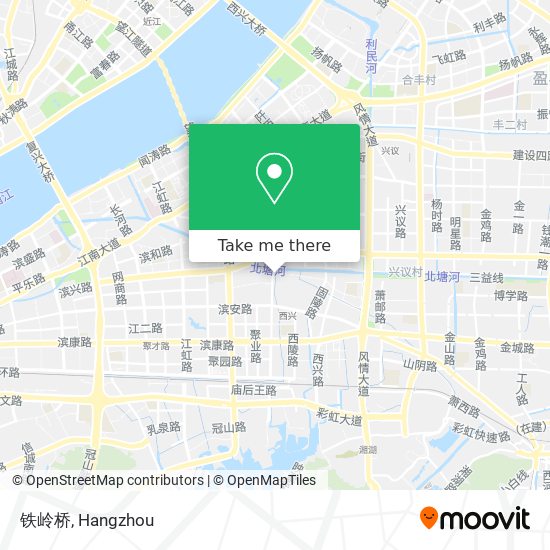 铁岭桥 map