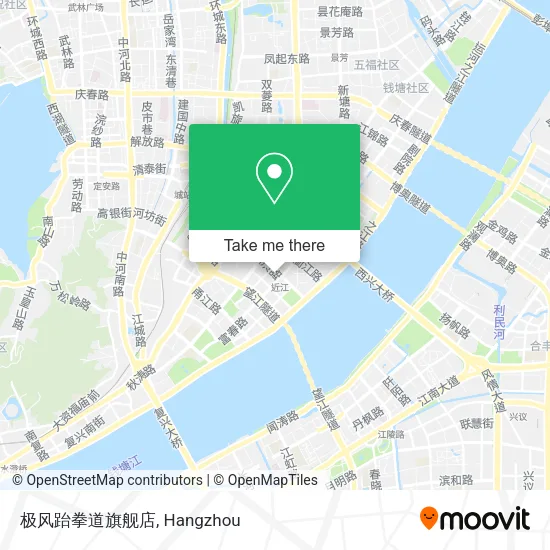 极风跆拳道旗舰店 map