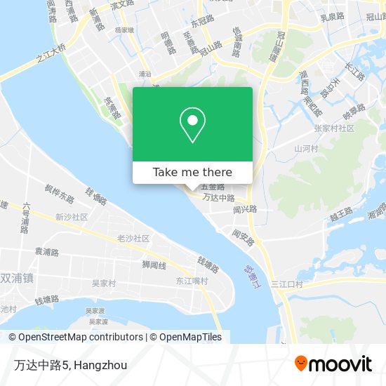 万达中路5 map