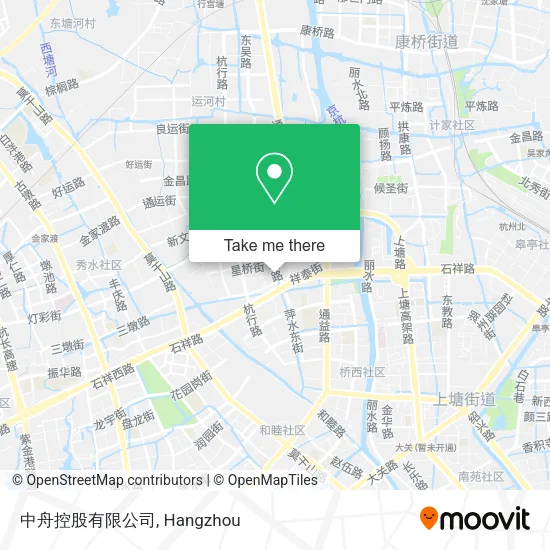 中舟控股有限公司 map