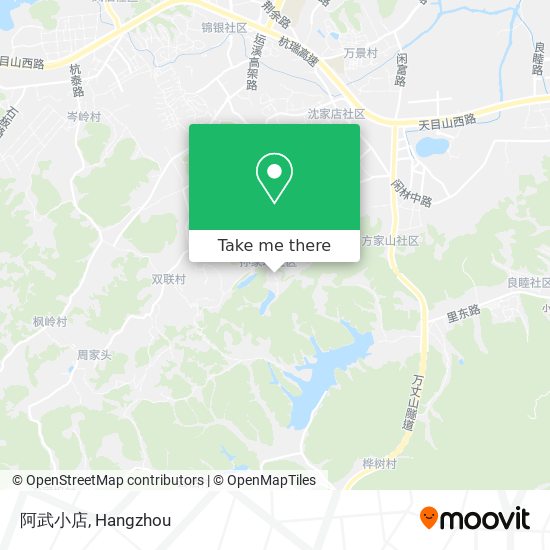 阿武小店 map