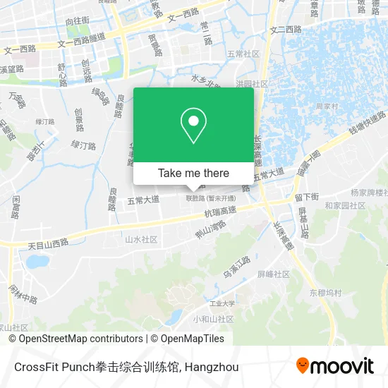 CrossFit Punch拳击综合训练馆 map